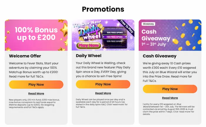 Fever Slots Casino CA prom