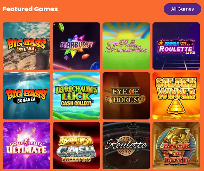 Fever Slots Casino games